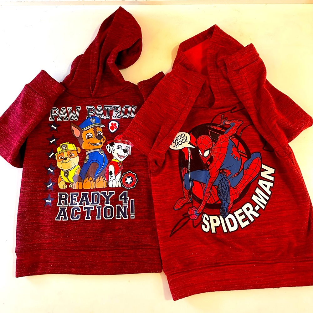 2 boys hoodies